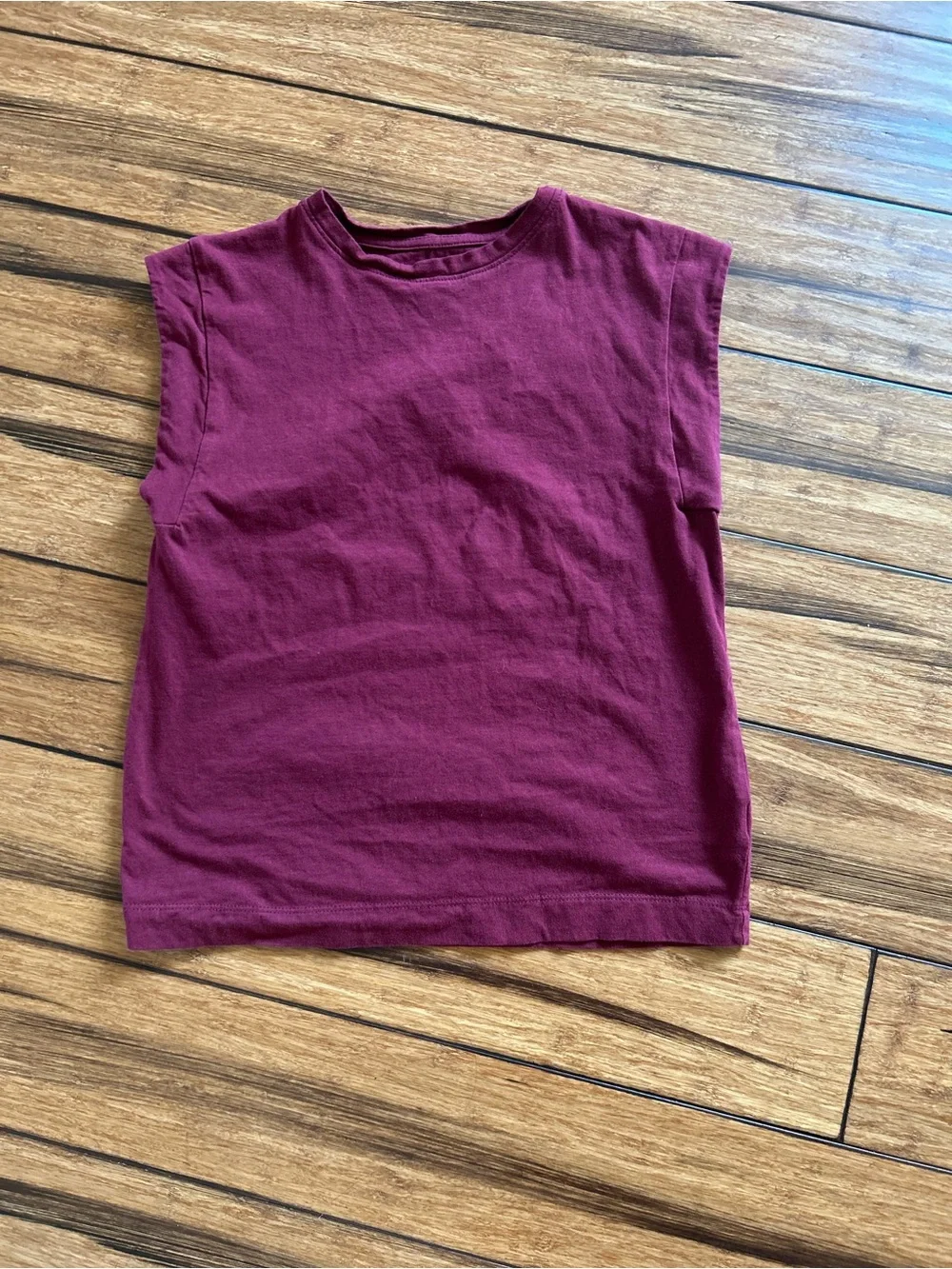 Maroon deep red A New Day extra small sleeveless top